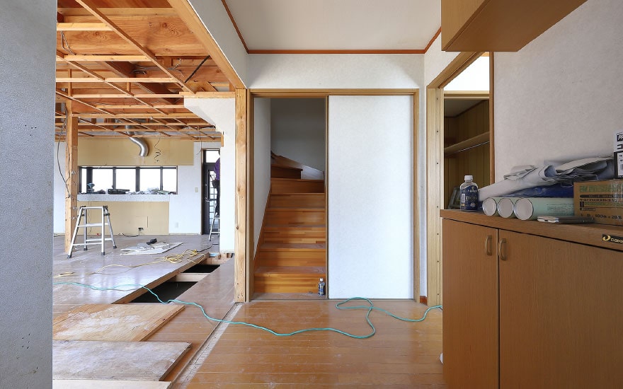 施工事例④エントランス